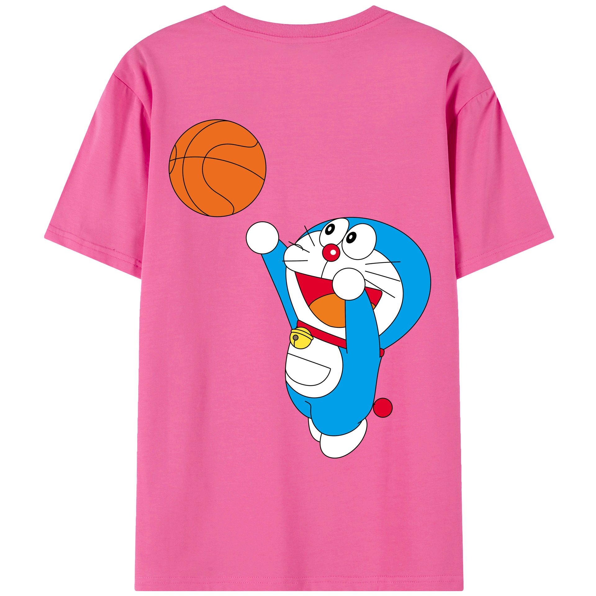 （画像用） ドラえもん Doraemon レディース半袖Tシャツ(バックプリント)